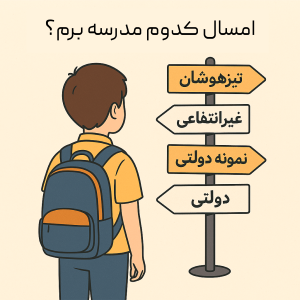 انتخاب مدرسه